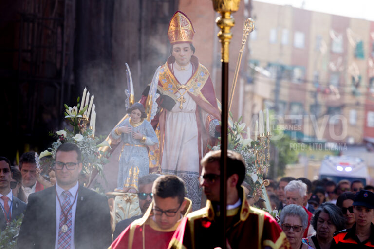 El fervor por San Nicasio recorre las calles de Leganés en su día grande