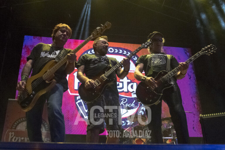 Porretas hace disfrutar del San Nicasio Rock con su ritmo madrileño