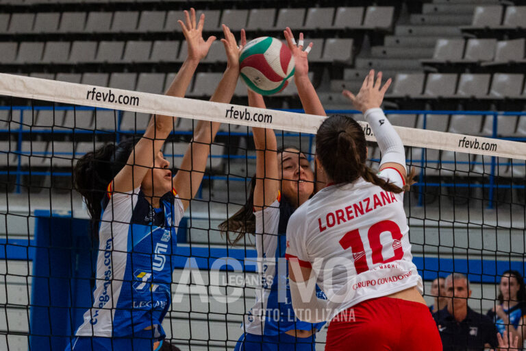 El Voleibol Leganés, invictas, se abre camino a la Copa Princesa