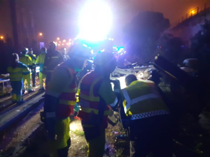 accidente trafico leganes