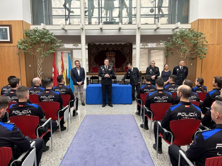 Graduados los 31 nuevos agentes de Policía Local de Leganés