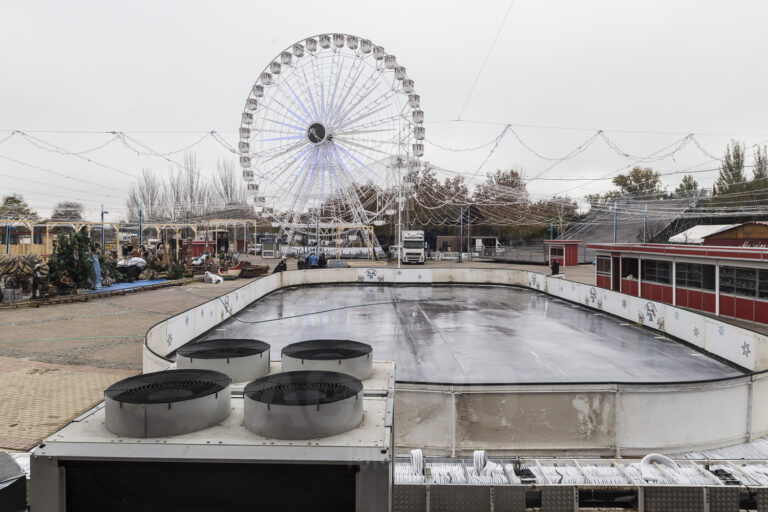 La Navidad de Leganés, sin pista de hielo y trineos, por averías