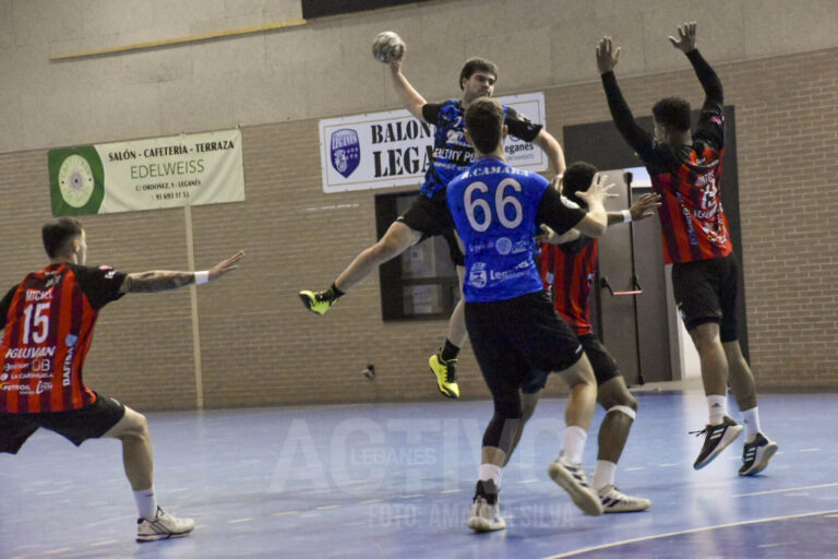 Se esfuma la victoria del BM Leganés en el último minuto