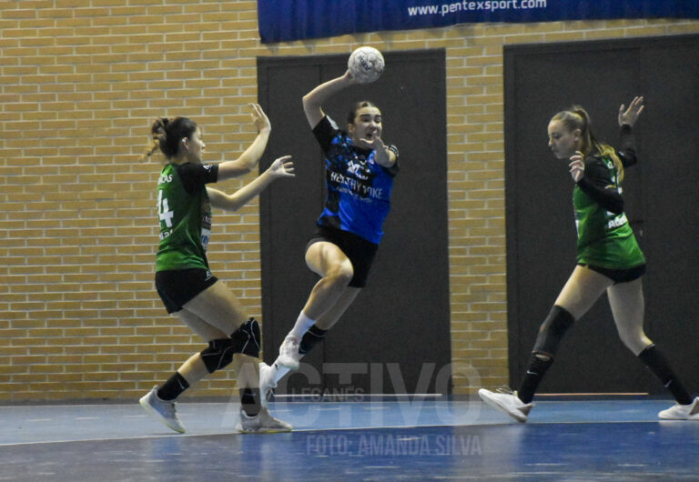 Las del Balonmano Leganés no pueden ante las líderes
