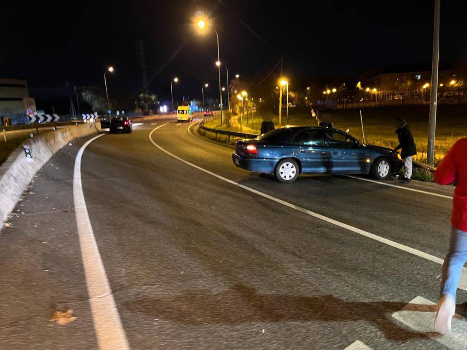 accidente trafico leganes vereda de los estudiantes