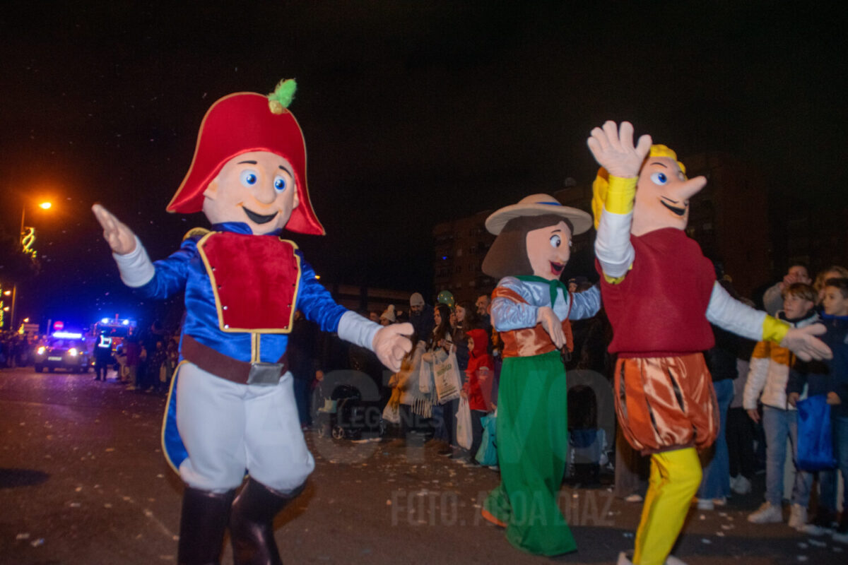 Cabalgata de Reyes Magos de Leganés 2024