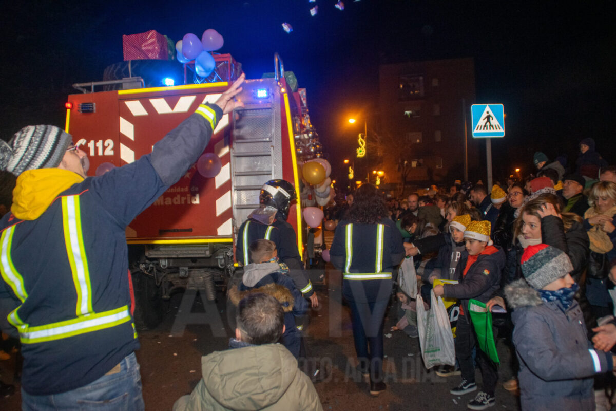 Cabalgata de Reyes Magos de Leganés 2024