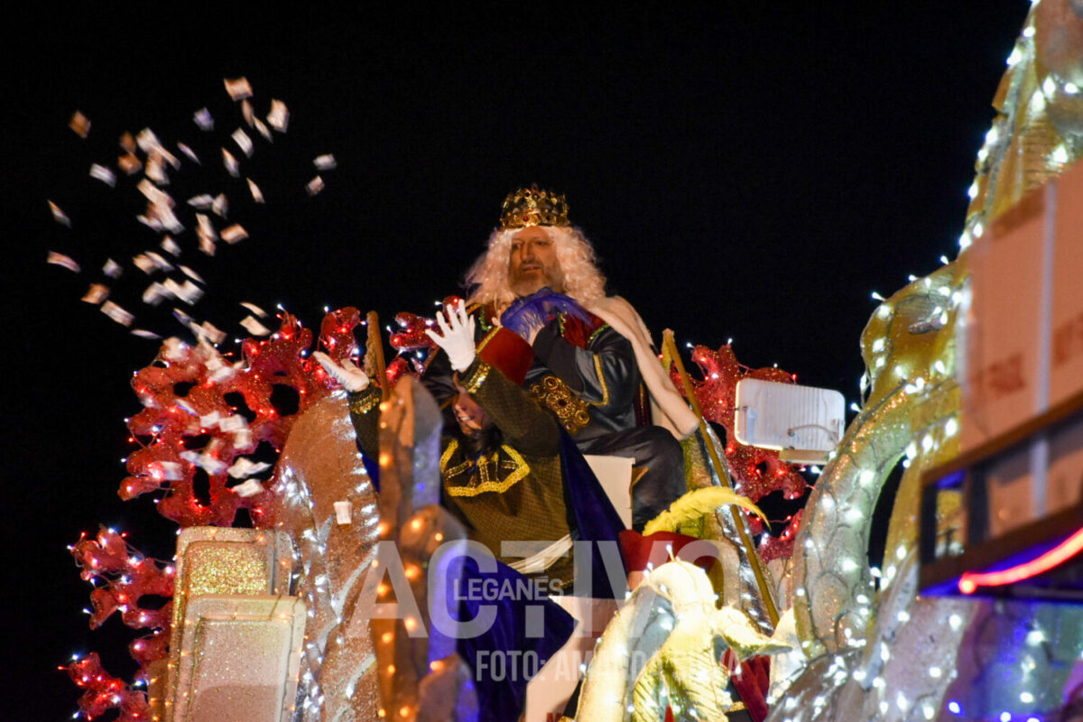 Cabalgata de Reyes Magos de Leganés 2024