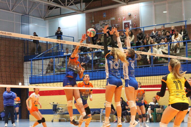 Las chicas de Voleibol Leganés logran su 17ª victoria