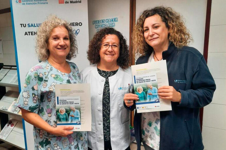 Los centros de salud conciencian para prevenir el cáncer en Madrid