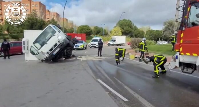 vuleco camion leganes