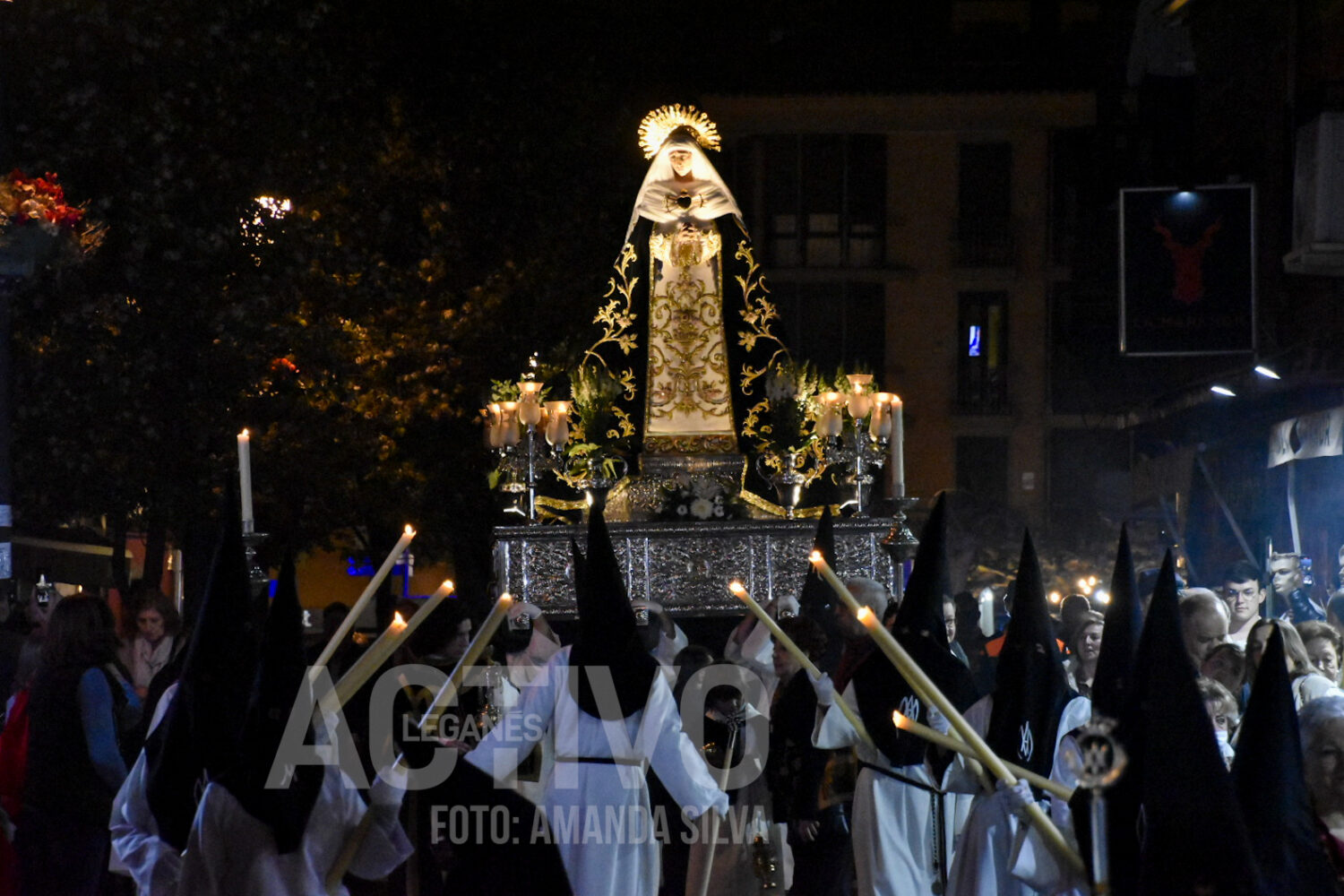 semana santa leganes virgen soledad