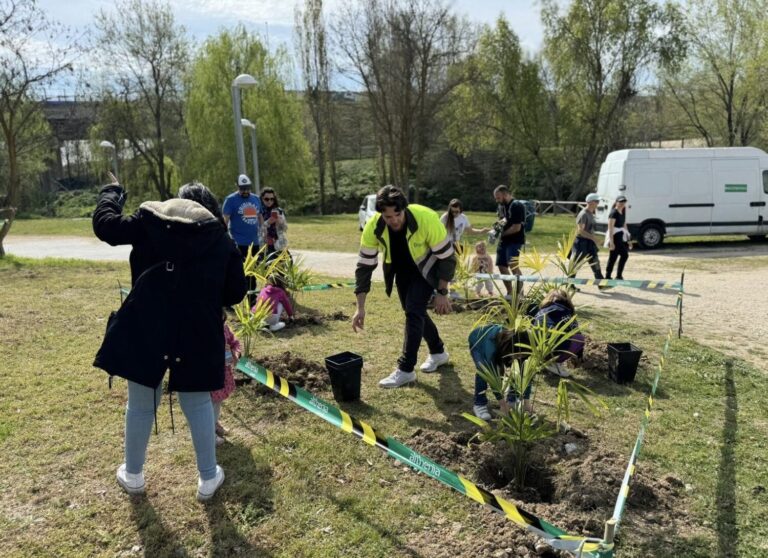 Leganés realiza una plantación de cerca de 1.000 árboles y 2.200 arbustos