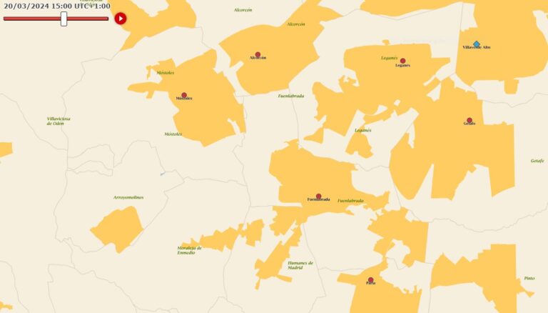Una masa de aire africano y altos niveles de polen afectan al aire de Leganés