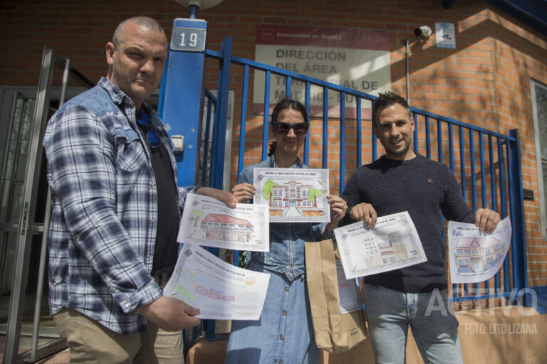 Más de 400 dibujos por un instituto en Solagua (Leganés)