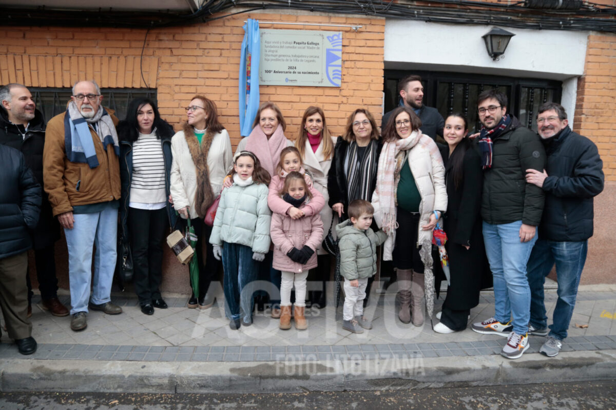 familia paquita gallego placa