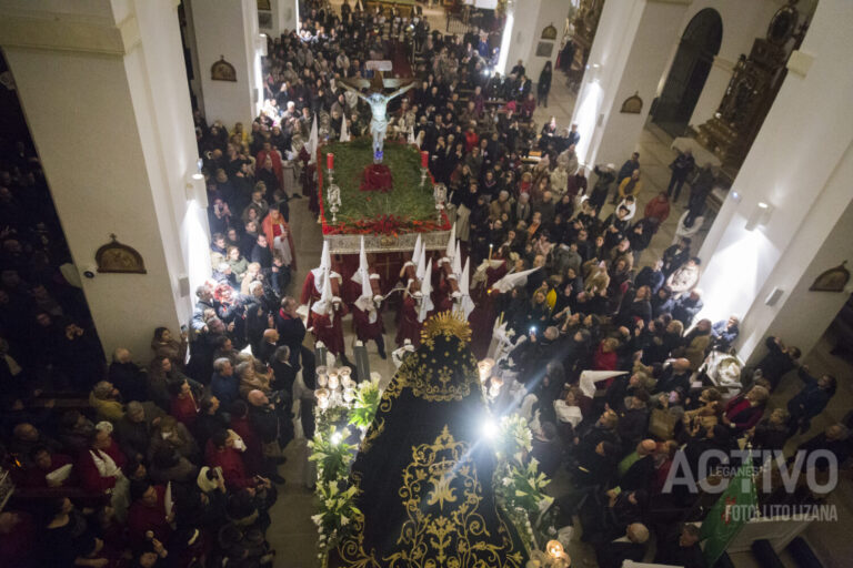 El inesperado final del Jueves Santo en Leganés. Te lo contamos en imágenes