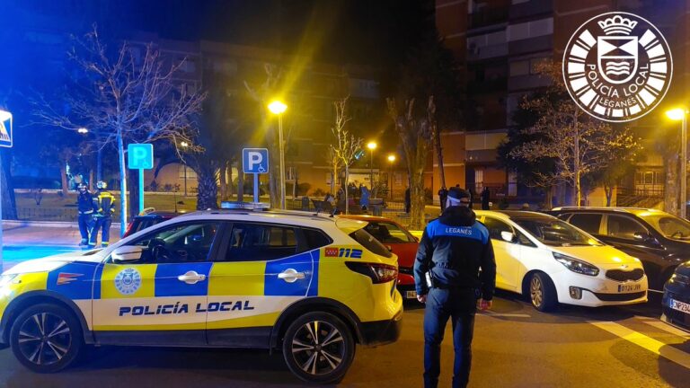 La Policía desaloja un edificio en Leganés ante un incendio