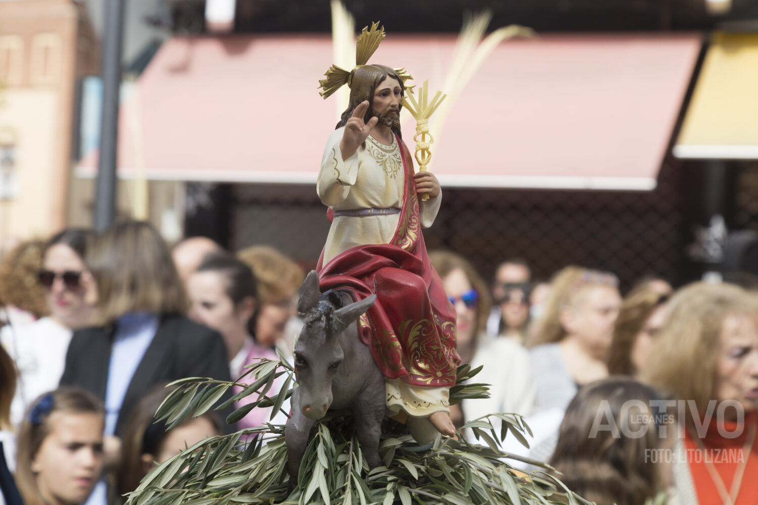 semana santa iglesia parroquia leganes borriquita