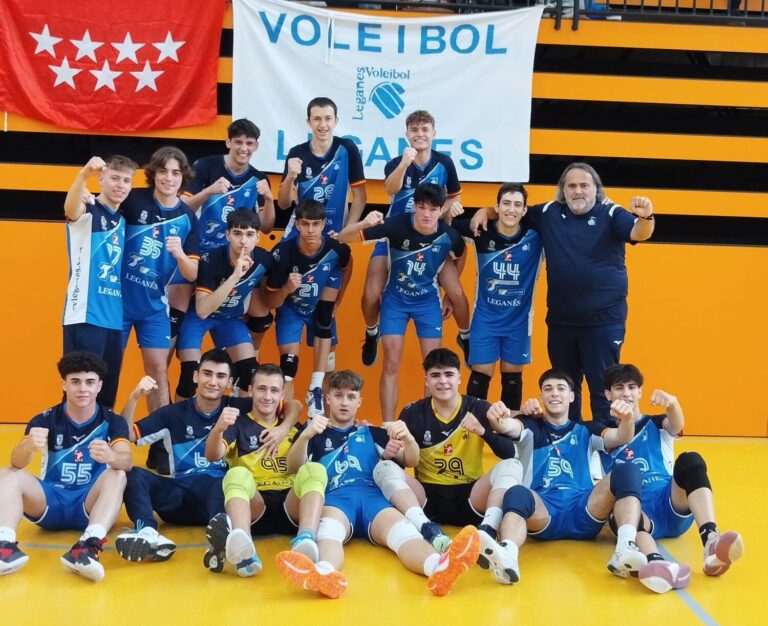 Éxito para Leganés en el Campeonato de Voleibol España Juvenil