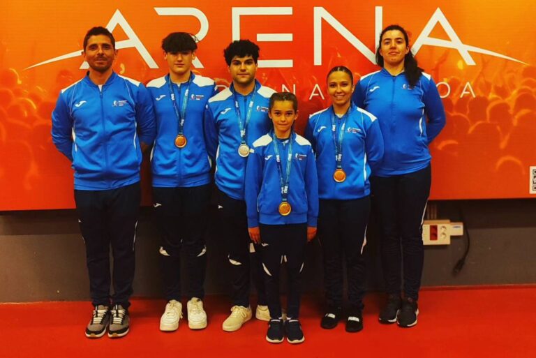 El Club Trampolín de Leganés cosecha ocho medallas en los nacionales