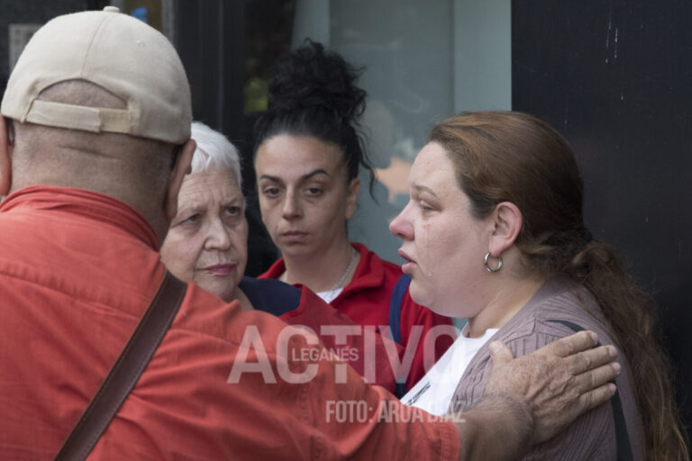Desahuciada, sin juicio, una familia con tres menores en Leganés