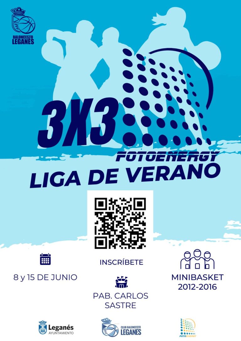 Leganés acogerá la Liga de Verano 3×3 en el Carlos Sastre