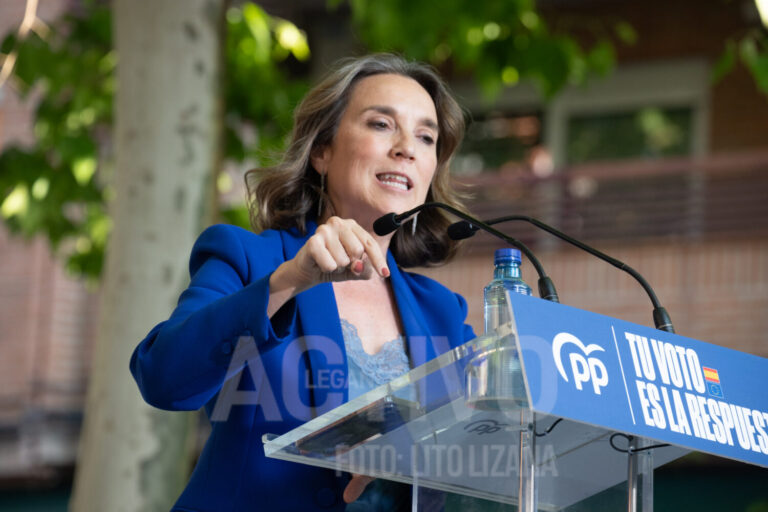 Cuca Gamarra (PP): «Pedro Sánchez está acorralado por los escándalos»