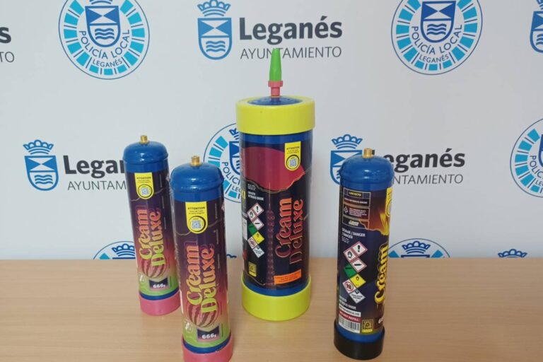 El ‘gas de la risa’, la peligrosa droga de moda en Leganés