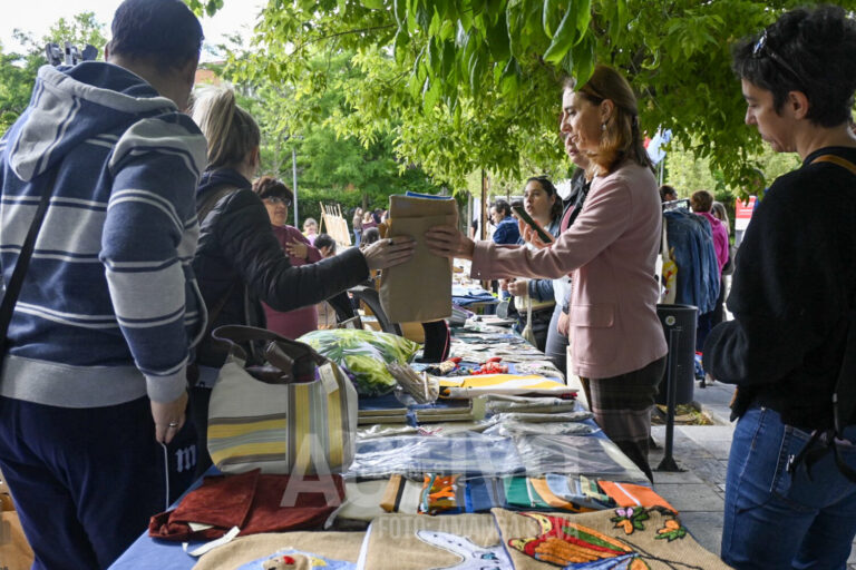 Mercadillo solidario y murales para romper mitos: Semana de la Discapacidad en Leganés