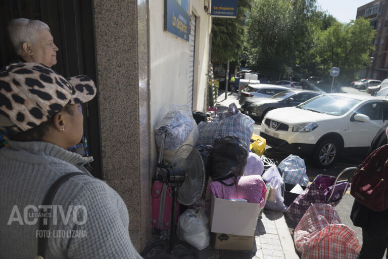 Desahucian en Leganés a una familia que estaba pagando sus retrasos del alquiler