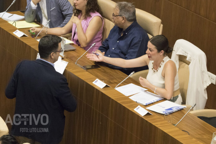 debate estado ciudad leganes pleno psoe podemos alba pulido javier marquez