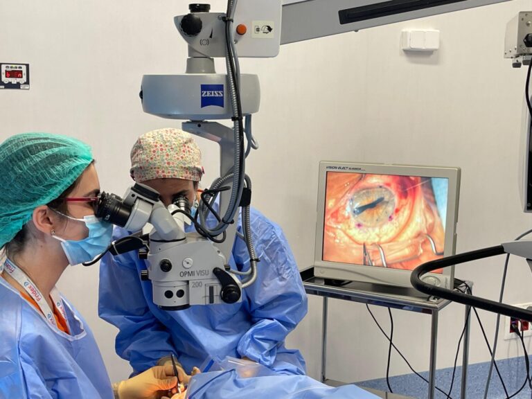 El Hospital Severo Ochoa incorpora una nueva técnica de trasplante corneal