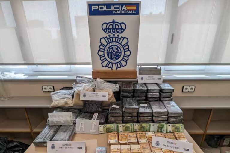 Cae una red de narcotráfico que ocultaba la droga en Leganés