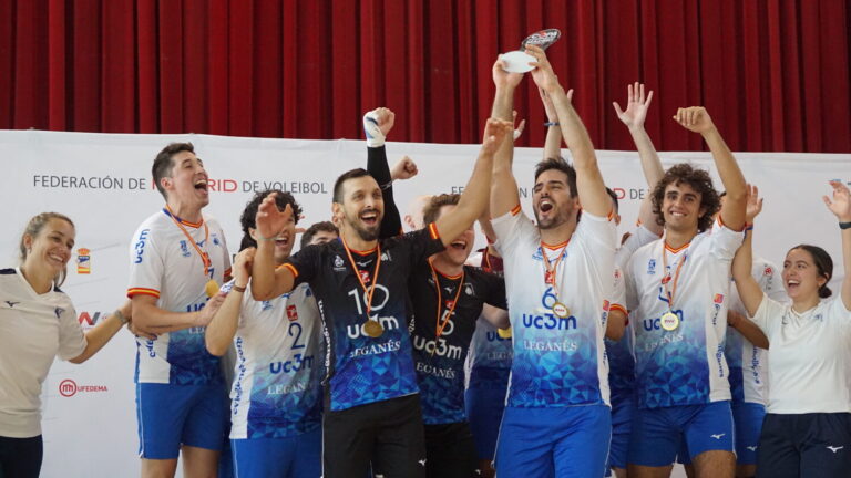 El UC3M Voleibol Leganés revalida su título como Campeón de Madrid