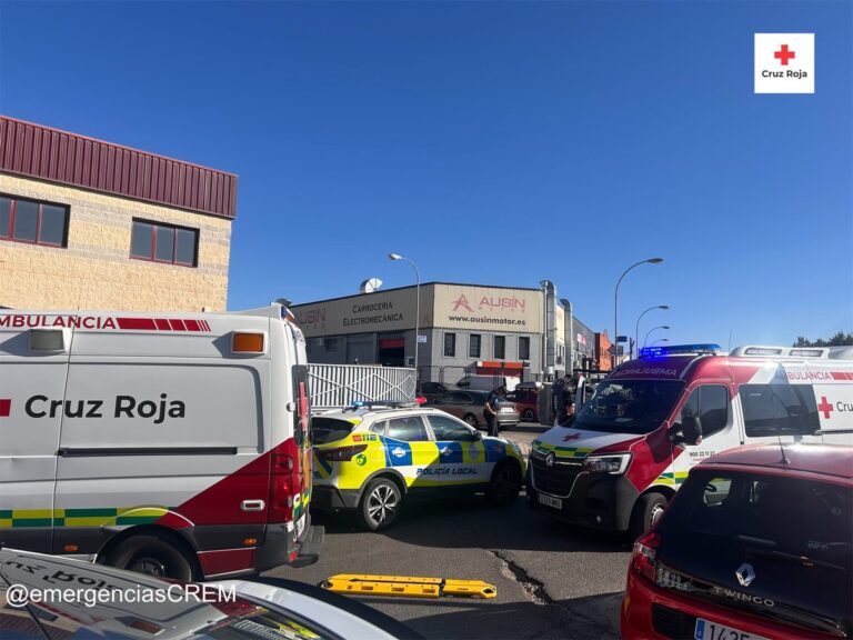 Un accidente de tráfico deja varios heridos en Leganés