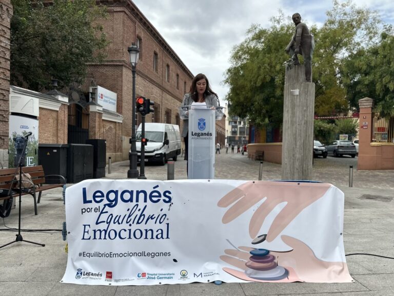 Leganés destaca la importancia de la salud mental con actividades todo el año