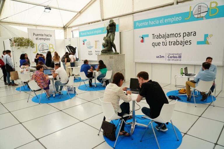 Las empresas buscan candidatos universitarios en Leganés