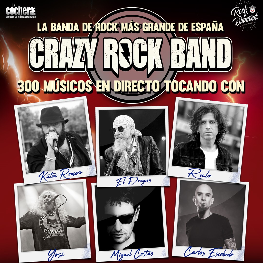 evento crazy rock band