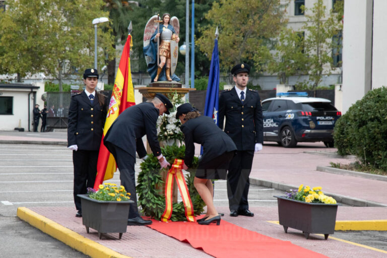 La Policía Nacional conmemora el Día de los Ángeles Custodios en Leganés