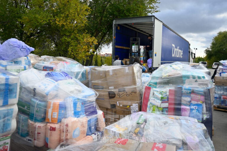 Puntos de recogida de ayuda para los afectados por la DANA en Leganés