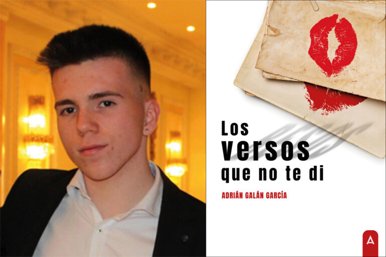 Adrián Galán, debuta como poeta de Leganés: «Un desamor me empujó a la poesía»