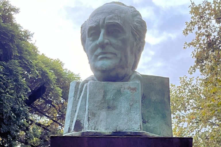 El Ayuntamiento de Leganés reivindica el busto a Gabriel Celaya