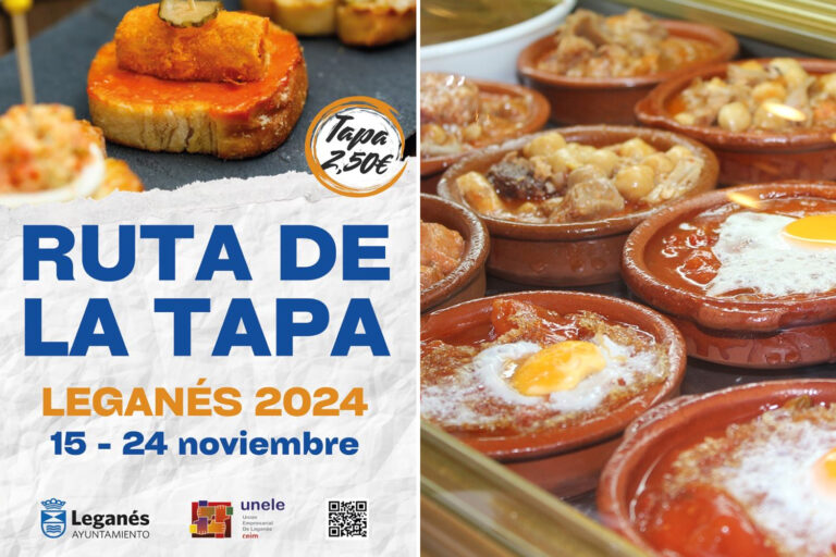 Leganés se llenará de sabor con la Ruta de la Tapa