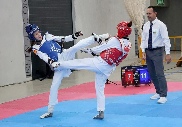 Nueve medallas para los taekwondistas de Leganés