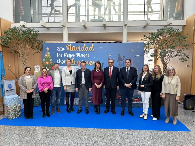 Villancicos, rasca y gana y un tren de Navidad: Leganés fomenta las compras de proximidad