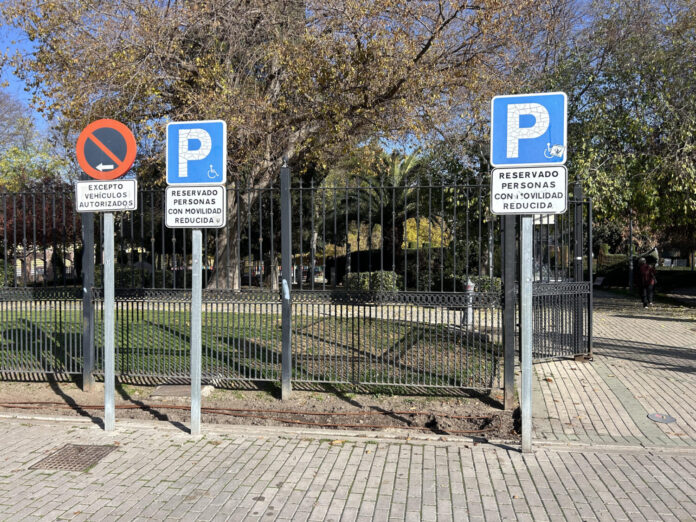 plazas de aparcamiento diversidad funcional leganes