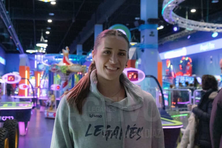 Irene Lahuerta, del Baloncesto Leganés, desvela qué las mantiene invictas: «Es algo que caracteriza este año»