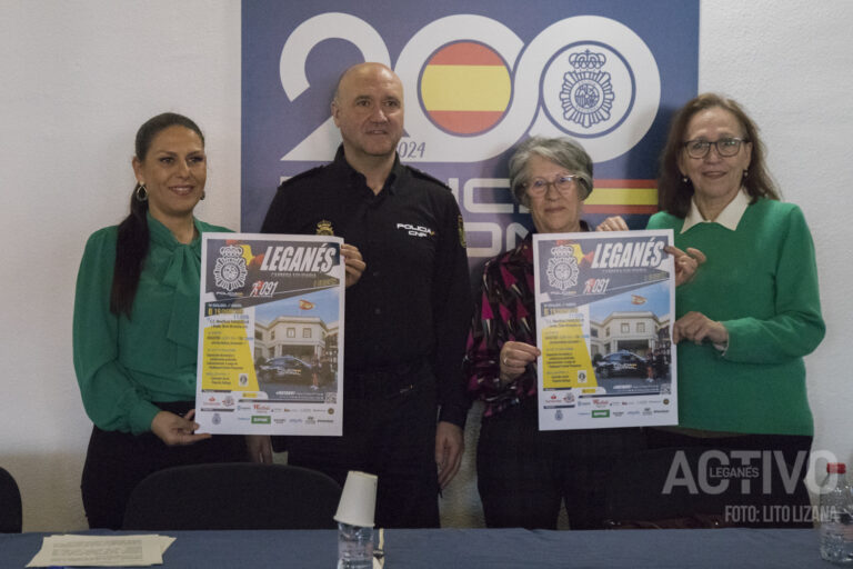 I Carrera solidaria 091 en Leganés, a favor de Paquita Gallego