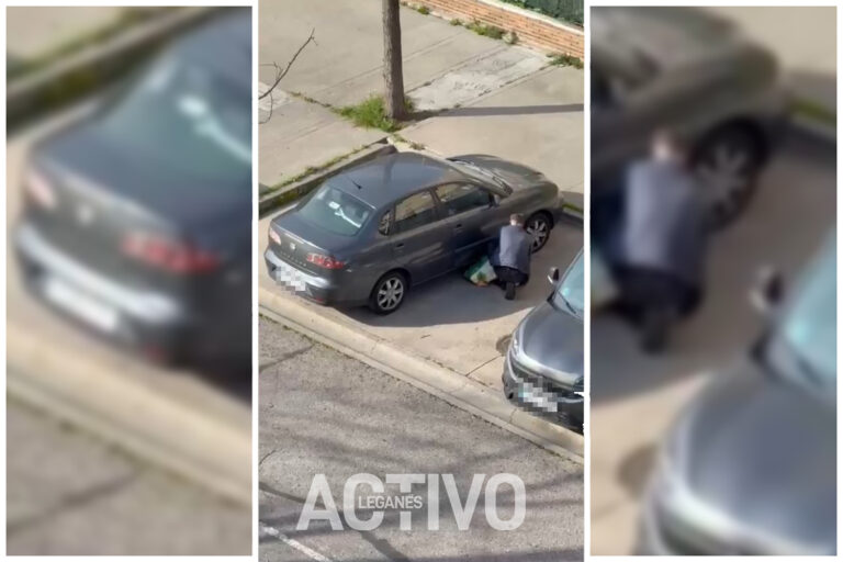 Roban un catalizador en segundos en Leganés Norte: así actúan los delincuentes